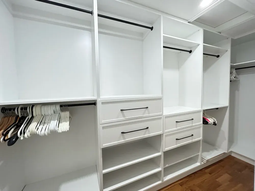Custom closet and built-in millwork — Y2 Design & Build
