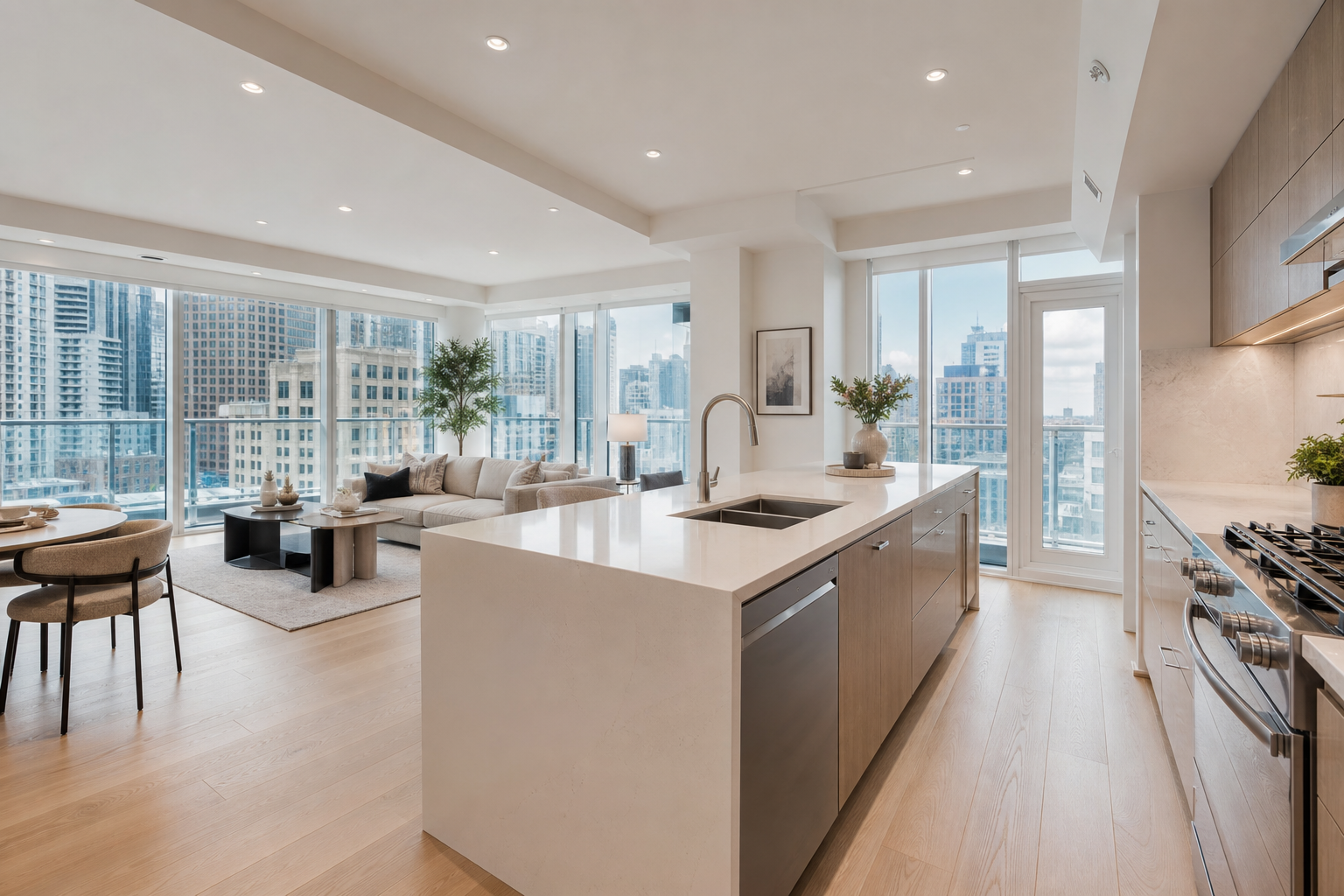 Condo Renovation project by Y2 Design & Build in the GTA